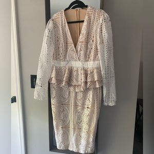 formal dress from Pretty Little Thing worn once for a baptism